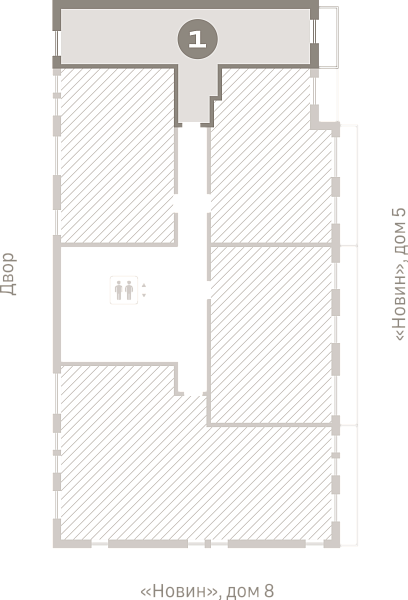 Количество комнат: 1,  53.76 кв.м.