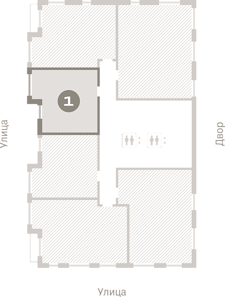 Количество комнат: 1,  42.5 кв.м.