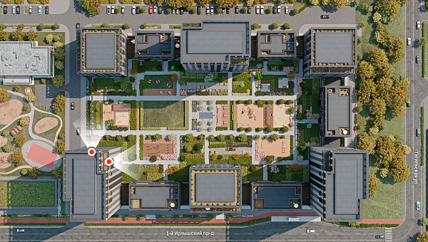 Количество комнат: 3,  69.3 кв.м.