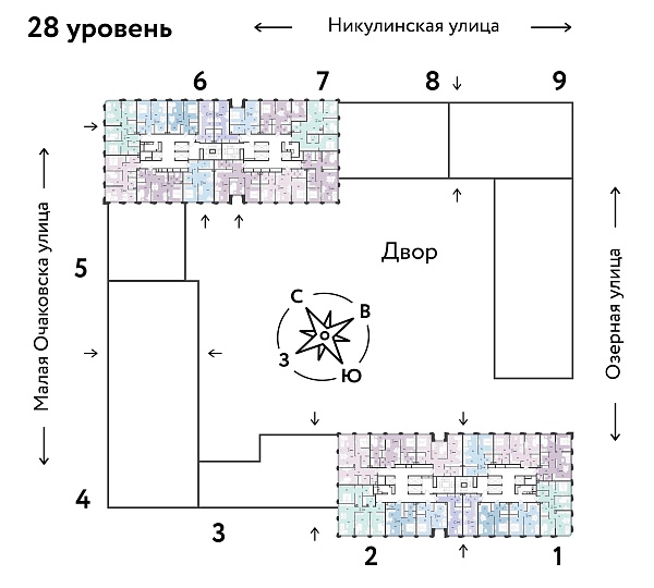 Количество комнат: 3,  60.4 кв.м.