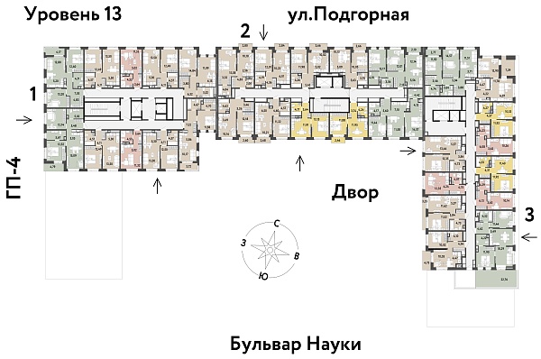 Количество комнат: 2,  40.53 кв.м.
