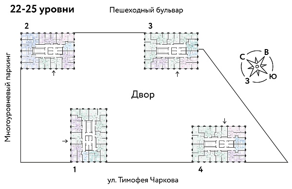 Количество комнат: 2,  43.7 кв.м.