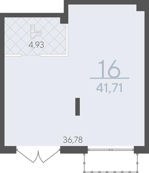 Офисные помещения, 41 кв.м., Геннадия Райкова, 21