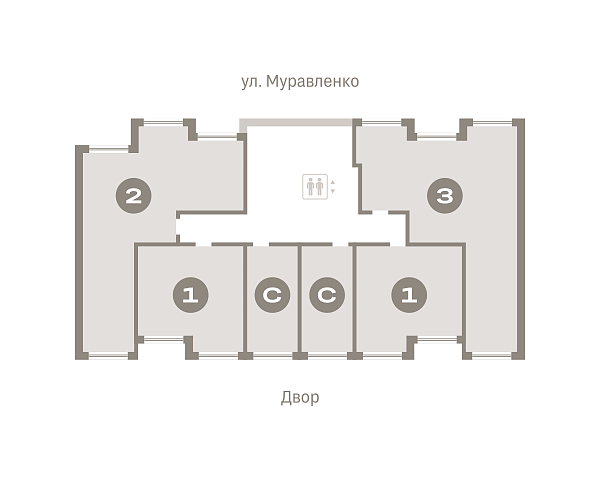 Количество комнат: 1,  43.76 кв.м.