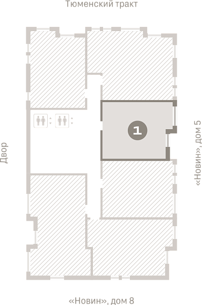 Количество комнат: 1,  50.88 кв.м.