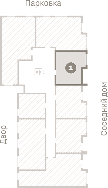 Количество комнат: 1,  39.22 кв.м.