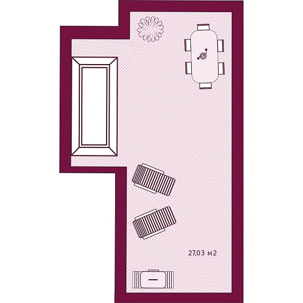 Количество комнат: 2,  136.03 кв.м.