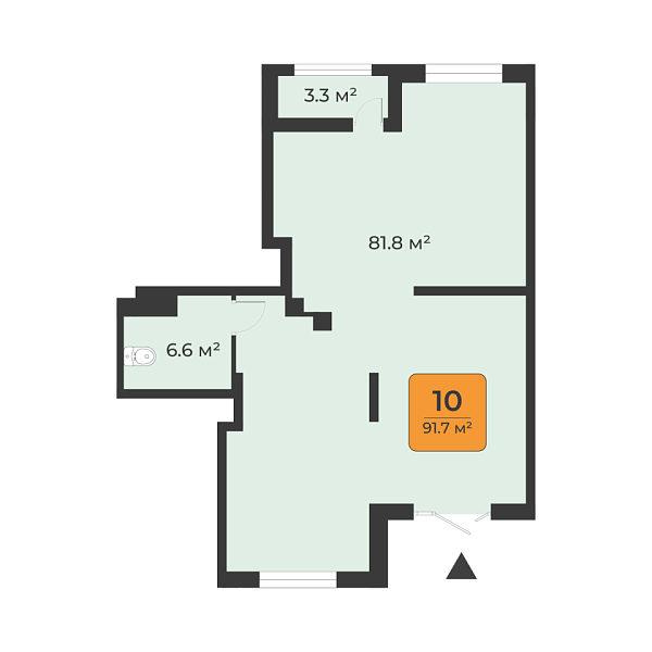 Помещения свободного назначения, 91 кв.м., Восточный район, Эльвиры Федоровой, 3
