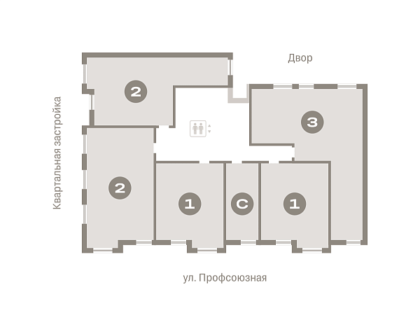 Количество комнат: Студия,  25.6 кв.м.