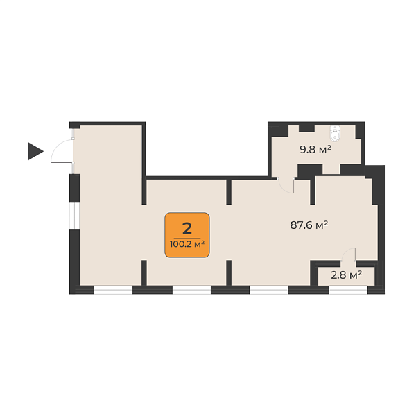 Помещения свободного назначения, 100 кв.м., Восточный район, Эльвиры Федоровой, 3