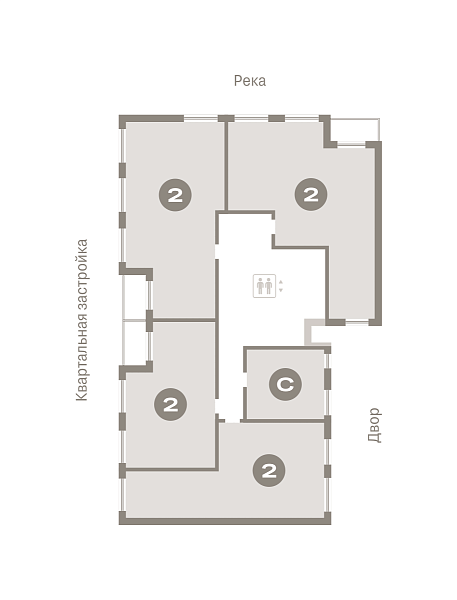 Количество комнат: 2,  144.68 кв.м.