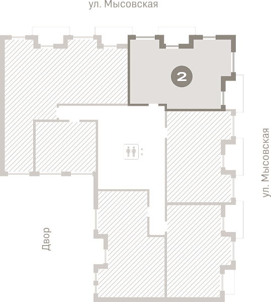 Количество комнат: 2,  82.1 кв.м.