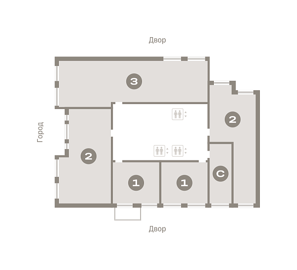 Количество комнат: 2,  76.7 кв.м.