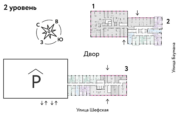 Количество комнат: 3,  69.37 кв.м.