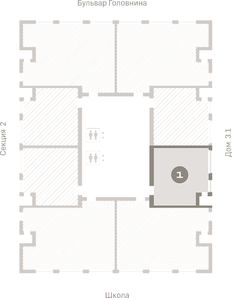 Количество комнат: 1,  40.82 кв.м.