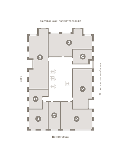 Количество комнат: 3,  122.16 кв.м.