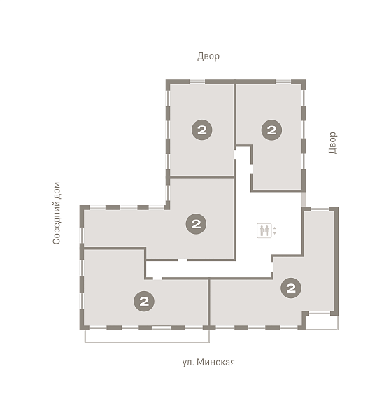 Количество комнат: 2,  107.7 кв.м.