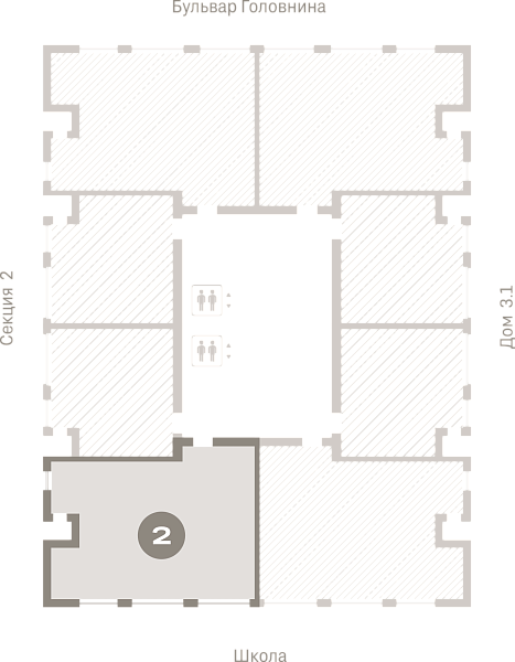 Количество комнат: 2,  85.79 кв.м.