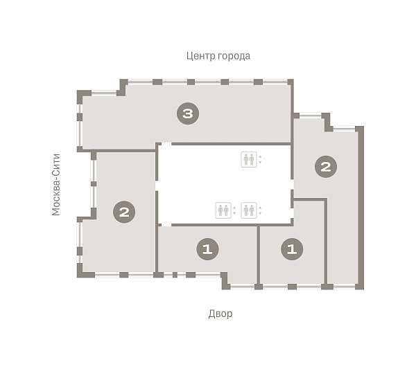 Количество комнат: 2,  77.1 кв.м.