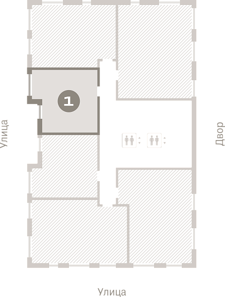 Количество комнат: 1,  42.5 кв.м.