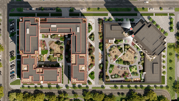 Количество комнат: 2,  53.61 кв.м.