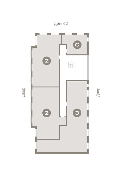Количество комнат: 3,  123.35 кв.м.