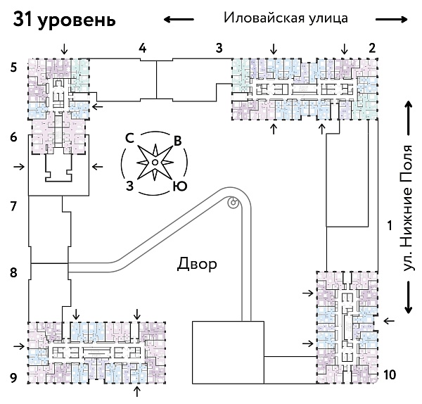 Количество комнат: 2,  43.3 кв.м.