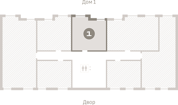 Количество комнат: 1,  40.5 кв.м.