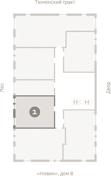 Количество комнат: 1,  50.83 кв.м.