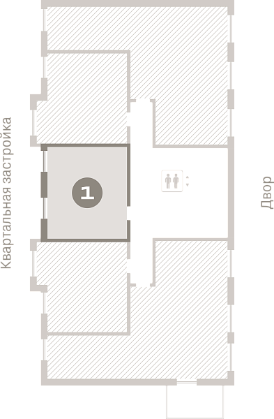 Количество комнат: 1,  39.9 кв.м.