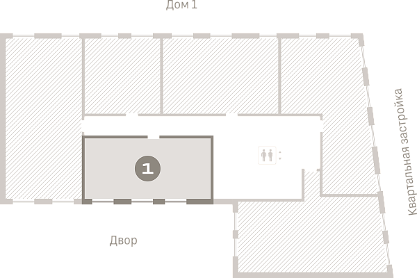 Количество комнат: 1,  56.9 кв.м.