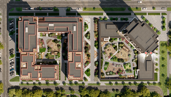 Количество комнат: 2,  70.7 кв.м.