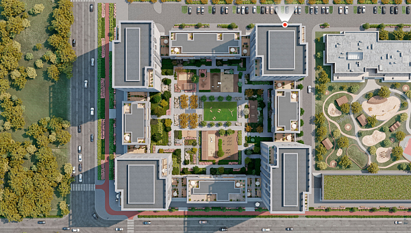 Количество комнат: Студия,  29.8 кв.м.