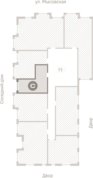 Количество комнат: Студия,  30.01 кв.м.