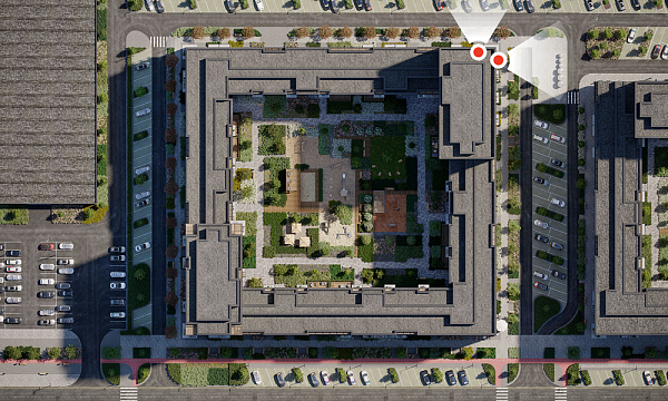 Количество комнат: 2,  69.69 кв.м.