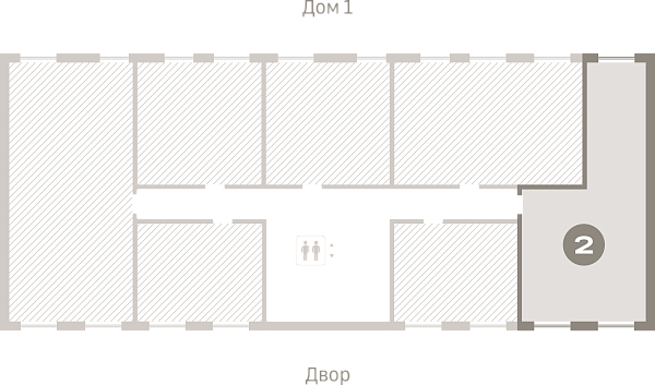 Количество комнат: 2,  66.1 кв.м.