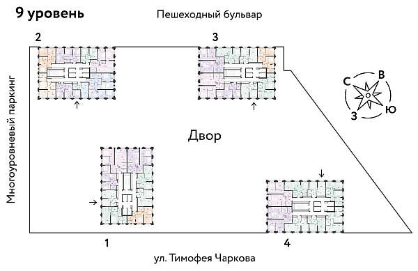 Количество комнат: 4,  96.55 кв.м.