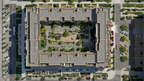 Количество комнат: Студия,  21.25 кв.м.