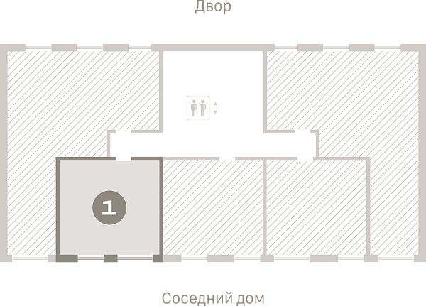 Количество комнат: 1,  40 кв.м.