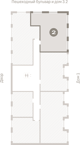 Количество комнат: 2,  77.05 кв.м.