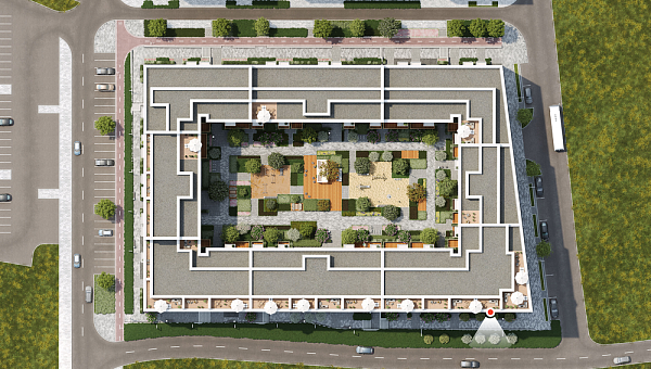 Количество комнат: 1,  50.8 кв.м.