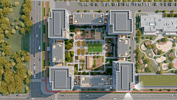 Количество комнат: 2,  58.5 кв.м.