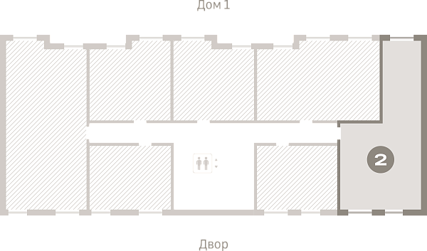 Количество комнат: 2,  66.1 кв.м.
