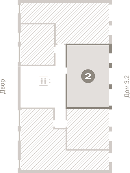 Количество комнат: 2,  66.8 кв.м.