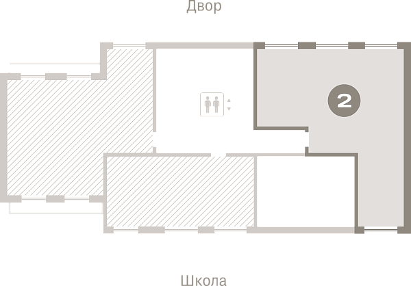 Количество комнат: 2,  77.71 кв.м.