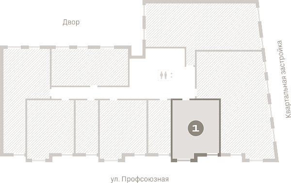 Количество комнат: 1,  50.8 кв.м.