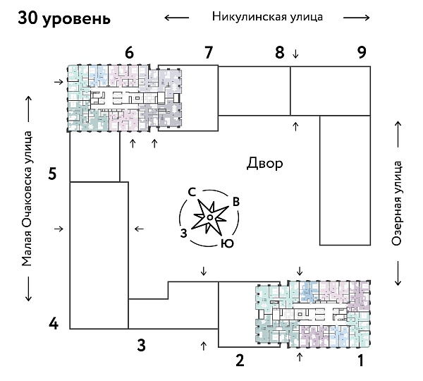 Количество комнат: 3,  59.9 кв.м.