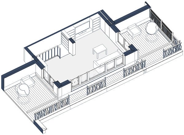 Количество комнат: 2,  118.2 кв.м.