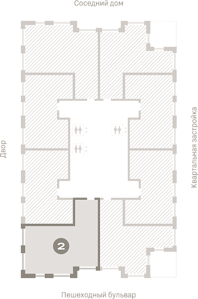 Количество комнат: 2,  70.7 кв.м.
