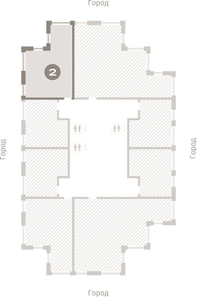 Количество комнат: 2,  53.61 кв.м.